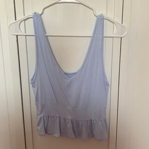Blue tank top
